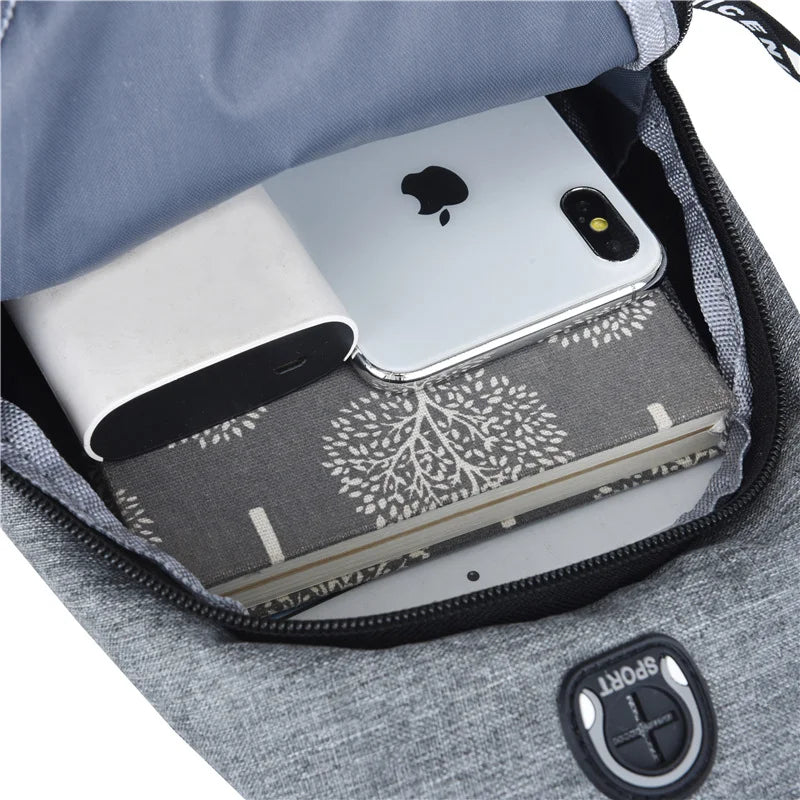 2025 novo saco de peito multifuncional tendência da moda masculina oxford pano bolsa ombro estilo coreano casual à prova dwaterproof água saco do mensageiro