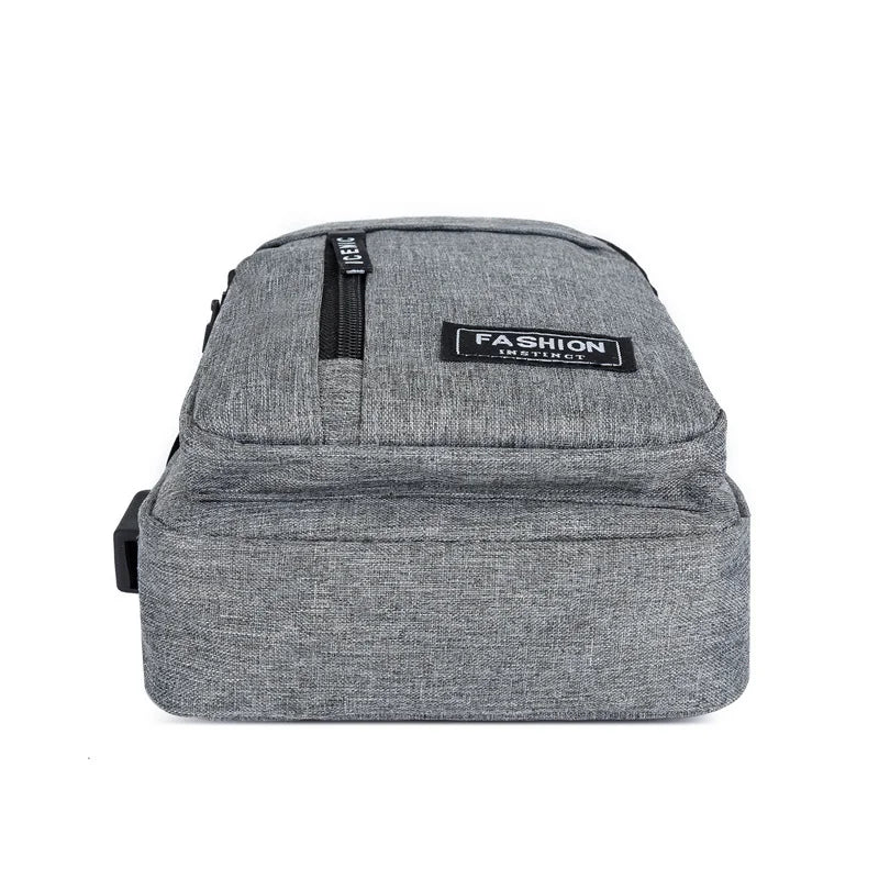 2025 novo saco de peito multifuncional tendência da moda masculina oxford pano bolsa ombro estilo coreano casual à prova dwaterproof água saco do mensageiro