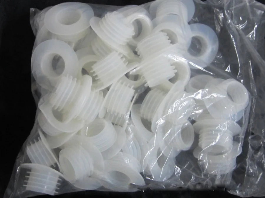 2 peças de anel de vedação de silicone para narguilé – Acessórios para base de vidro, adaptador de mangueira e bowl de shisha