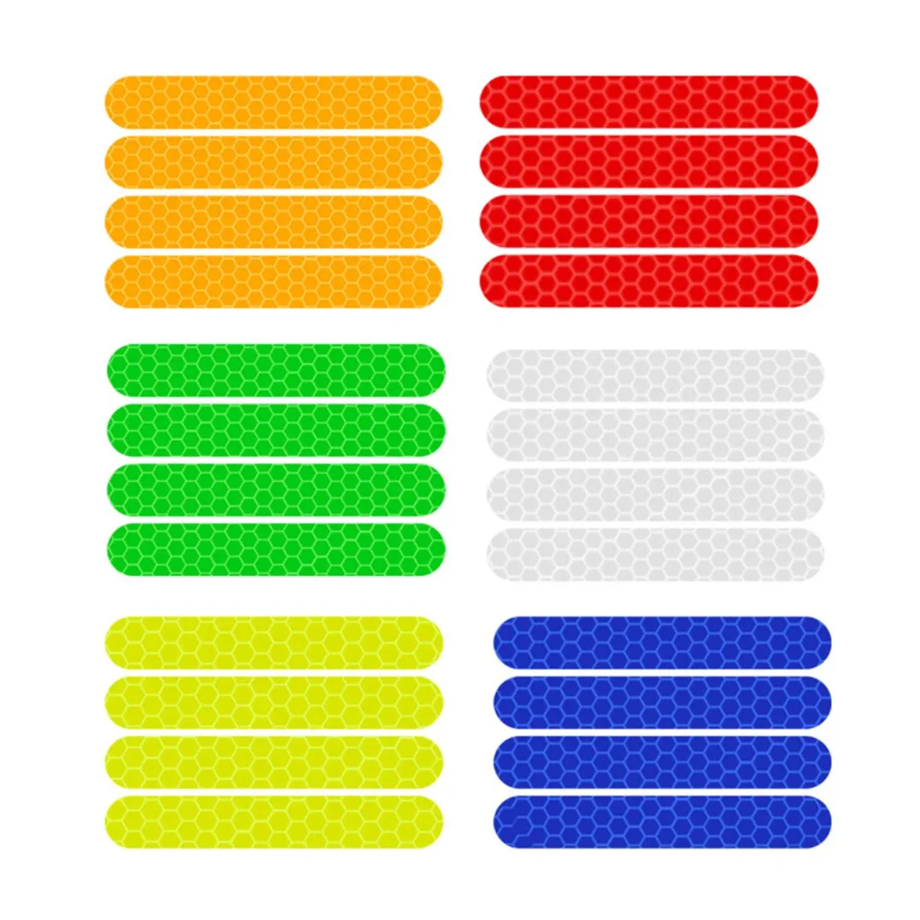 Adesivos refletivos para scooter elétrica, adesivos de segurança noturna, acessórios para scooter, adesivos de segurança noturna, acessórios para scooter