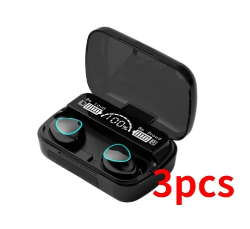 Original m10 fones de ouvido bluetooth sem fio earpods esportes estéreo com cancelamento ruído microfone alto-falante caixa de som gamer