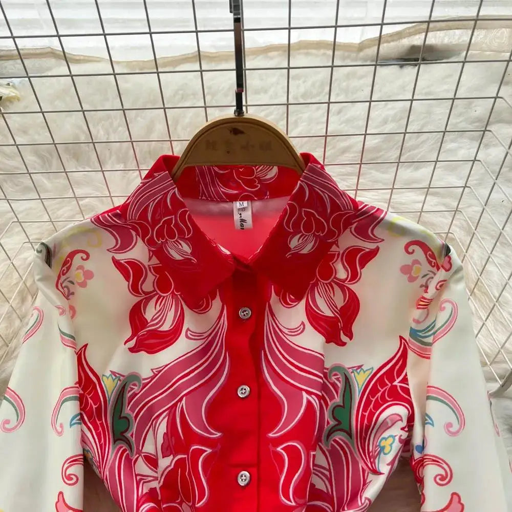 Moda high-end sentimento vestido elegante estilo tribunal europeu longo impresso emagrecimento novo design feminino sensação retro verão