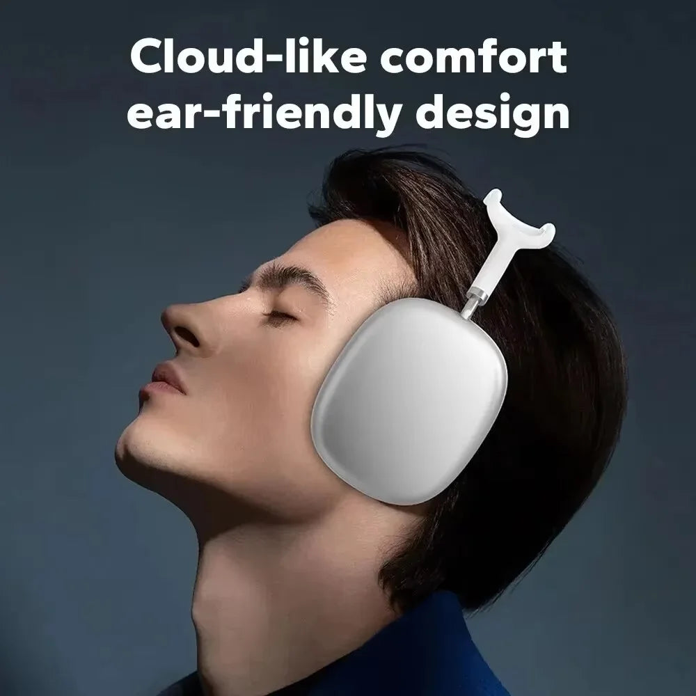 P9 Pro Air Max 5.1 Fones de ouvido sem fio Bluetooth com cancelamento de ruído Microfone Pods sobre a orelha Esporte Gaming Headset para qualquer telefone