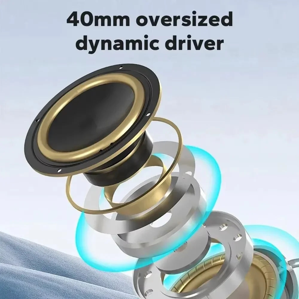 P9 Pro Air Max 5.1 Fones de ouvido sem fio Bluetooth com cancelamento de ruído Microfone Pods sobre a orelha Esporte Gaming Headset para qualquer telefone
