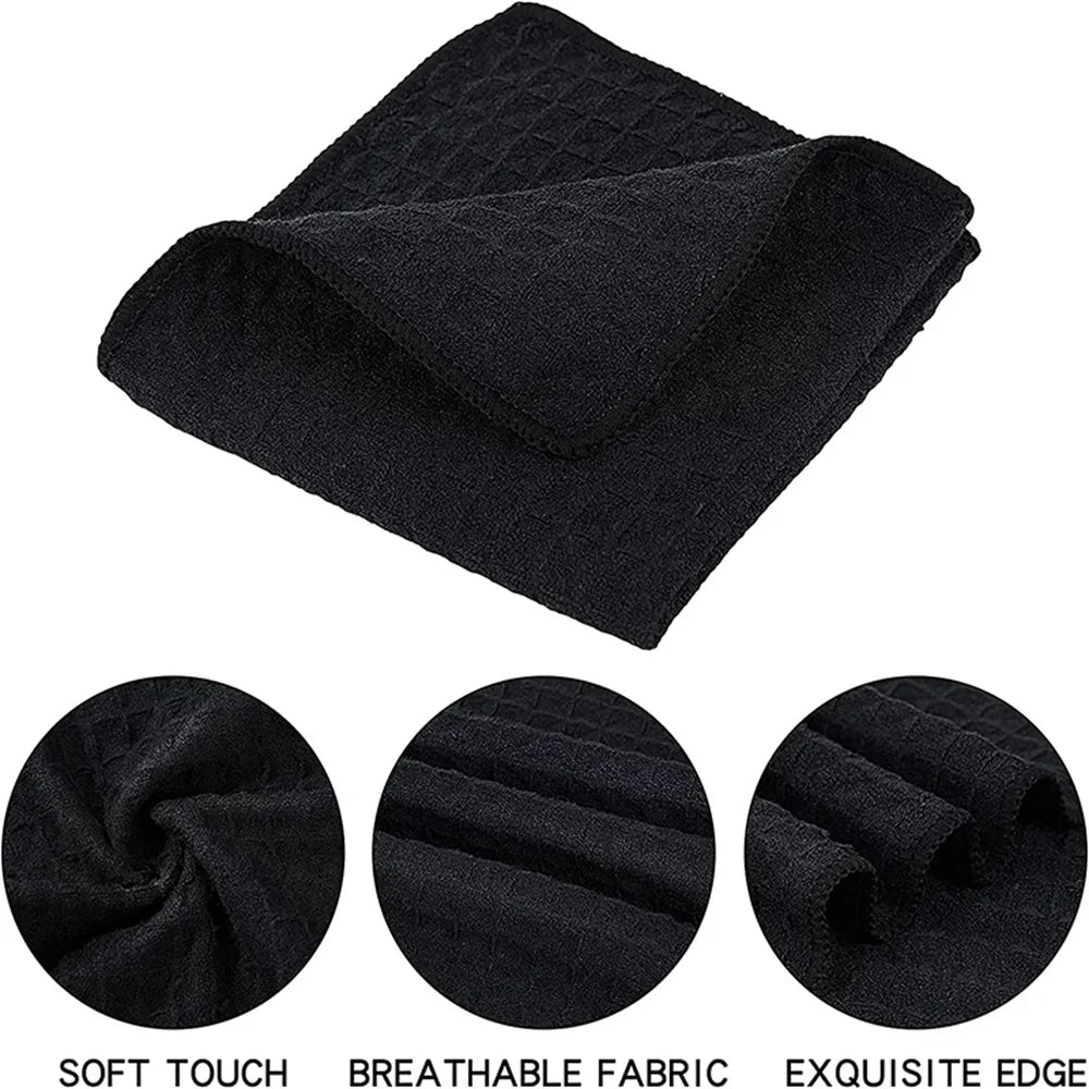 Homaxy 4/6Pcs Kitchen Cleaning Towel Cotton Cleaning Cloth Dishcloth Absorbent Non-stick Oil Rags Pot Dish Washing Wipe Cloth