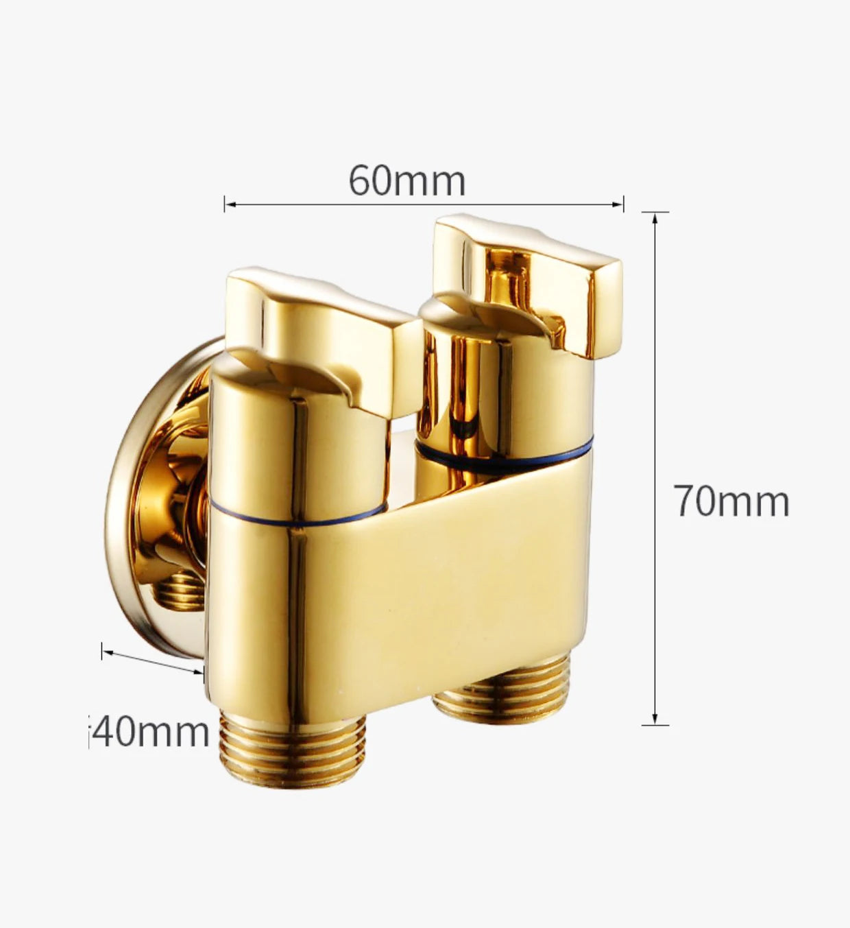 Pulverizador de bidê para banheiro, torneiras de bidê, spray de mão, conjunto de bidê de latão, pulverizador de bidê, chuveiro de auto limpeza dourado