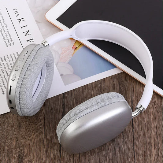 P9 Pro Air Max 5.1 Fones de ouvido sem fio Bluetooth com cancelamento de ruído Microfone Pods sobre a orelha Esporte Gaming Headset para qualquer telefone