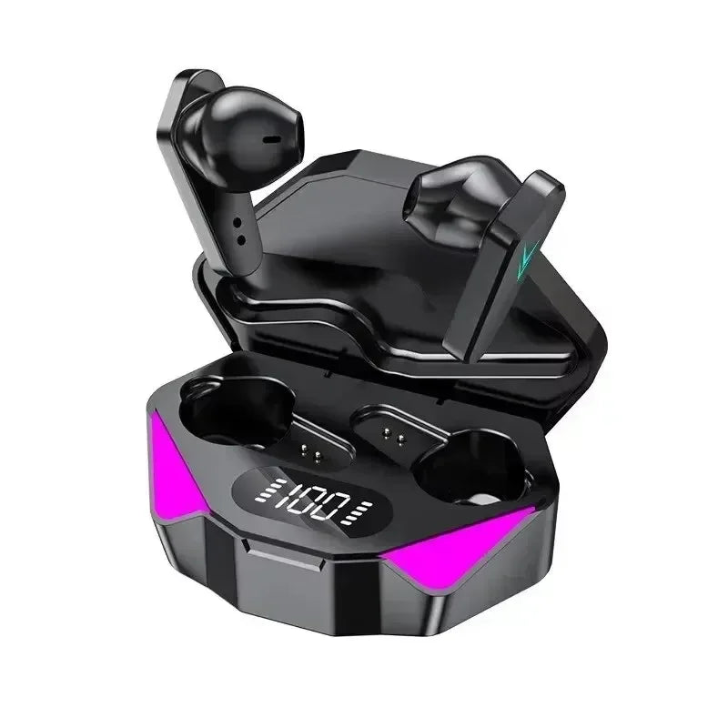 Novo x15 tws fones de ouvido bluetooth sem fio gamer fone gamer fone com microfone handsfree