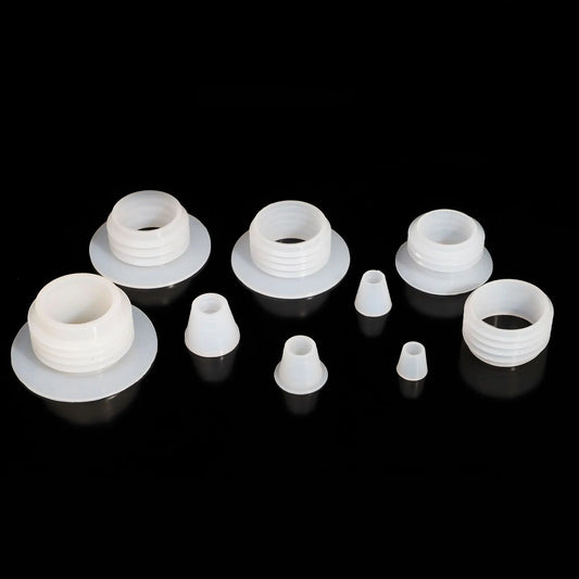 2 peças de anel de vedação de silicone para narguilé – Acessórios para base de vidro, adaptador de mangueira e bowl de shisha