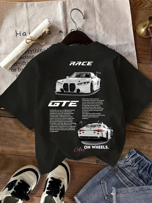 Impressão de carro elegante para mulheres, design simples, confortável e elegante, versátil, adequada para lazer diário